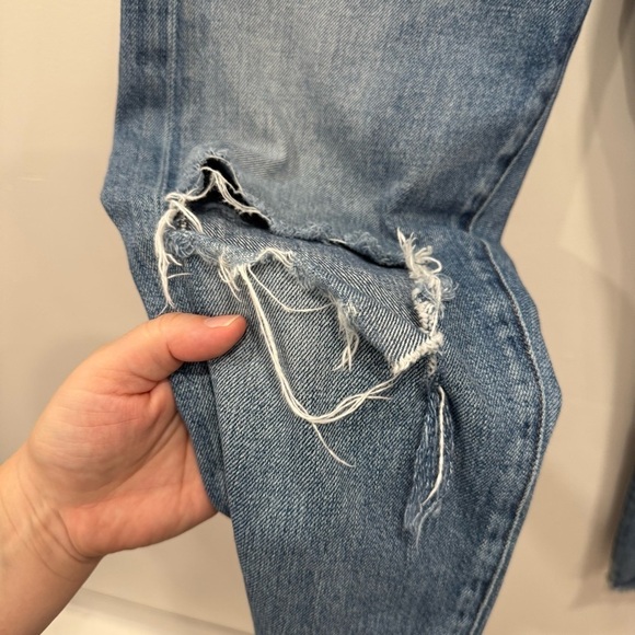 Citizens Of Humanity Premium Vintage Emerson Slim Boyfriend Jeans 26 Raw Hem - Picture 5 of 12